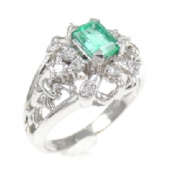 Nhẫn Emerald 0.68CT - Hàng hiệu Authentic