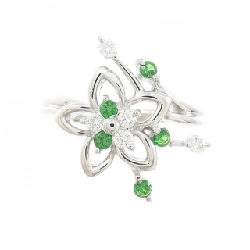 Nhẫn PT900 Hoa Ngọc Bích 0.168CT - Hàng hiệu Chính hãng 847931