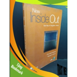 (TẶNG BOOKMARK) New inside out student's book with CD-ROM Pre-intermediate (kèm CD) mới 90% bẩn bìa, ố nhẹ RBK2811 Kay & Jones HỌC NGOẠI NGỮ