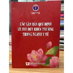 các văn bản quy định về thi đua khen thưởng trong ngành y tế- Bộ y tế 716654