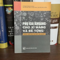 Phụ Gia Khoáng Cho Xi Măng và Bê Tông 158390