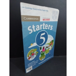 Starters 5 Student's Book mới 90% bẩn bìa, ố nhẹ HCM2811 Cambridge HỌC NGOẠI NGỮ Oreka Blogmeo