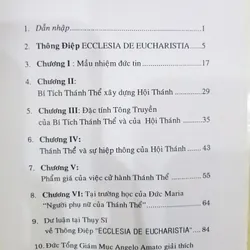 Thông điệp Ecclesia Để Eucharista 🌻 559253