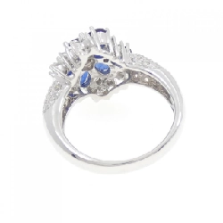 Nhẫn Sapphire 750WG 3.97CT 670610