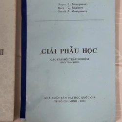 Sách Photo bộ 2 quyển trắc nghiệm giải phẫu học 
