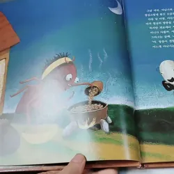 [Tặng nẹp góc] Truyện thiếu nhi Hàn Quốc: Moyamo Anu 58 -  모야모 아누와: 게으름뱅이 아난시 732063