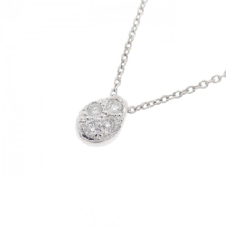 K18WG Dây chuyền kim cương - Hàng hiệu Authentic 859247