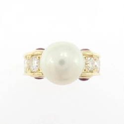 Nhẫn ngọc trai Akoya K18YG 9.7mm - Hàng hiệu Chính hãng 850138