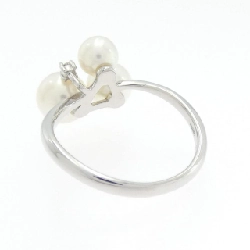 Nhẫn ngọc trai Akoya K18WG 668691