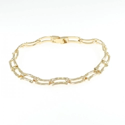 K18YG Vòng tay - Hàng hiệu Chính hãng 872553