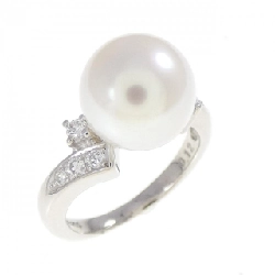 Nhẫn ngọc trai trắng Tasaki 9.2mm