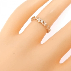 Nhẫn kim cương hoa K10PG - Hàng hiệu Authentic 852095