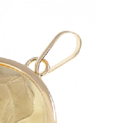 K18YG(枠) Đồng xu mặt dây chuyền - Hàng hiệu Authentic 862525