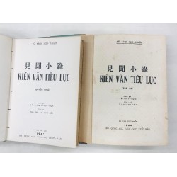 Kiến văn tiểu lục - Lê Quý Đôn in lần nhất bìa cứng bản đặc biệt cuốn 1 có chữ ký dịch giả ( trọn bộ 2 tập ) 127998