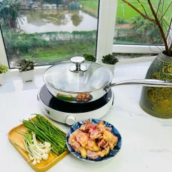 🍳 Chảo inox 304 lòng sâu Kalite KWP2501 – Chống dính đỉnh cao, xào nấu cực đã! 🔥 740361