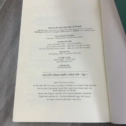 Nguyễn đình chiểu toàn tập. Có box. 4a1 388813