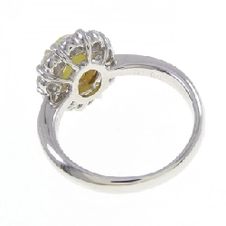 Nhẫn Chrysoberyl Cats PT900/K18YG 1.24CT 667769