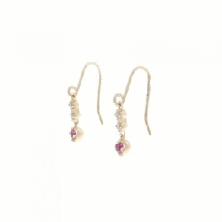 Bông tai 4゜C Ruby - Hàng hiệu Authentic 844544