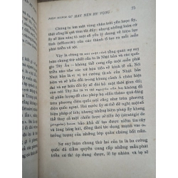 NÊN KINH SỢ HAY NÊN HY VỌNG - TIBOR MENDE ( BẢN DỊCH CỦA TAM ÍCH ) 301160