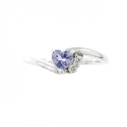 Nhẫn Tanzanite hình trái tim K18WG 665476