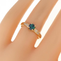 Nhẫn opal đen 750YG 672400