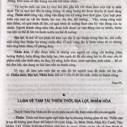 THIÊN THỜI ,ĐỊA LỢI,NHÂN HÒA BIẾT ỨNG DỤNG ĐỂ THÀNH CÔNG 470804