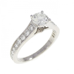 Cartier 1895 Solitaire Nhẫn 0.37CT H VVS1 3EXT - Hàng hiệu Chính hãng