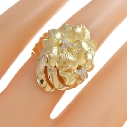 Nhẫn kim cương K18YG 0.10CT - Hàng hiệu chính hãng 669243