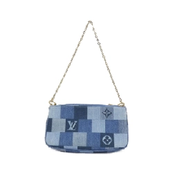 Túi xách vai Louis Vuitton Denim Monogram Multi Pochette Accessoires M44990 - Hàng hiệu Chính hãng 776520