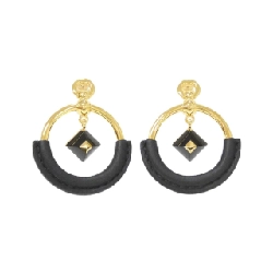 Khuyên tai Hermès Loop Medor 500105FC