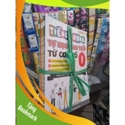 (TẶNG BOOKMARK) (Bộ 4 Cuốn + Sổ Tay Ngữ Pháp) Tự Học Tiếng Trung Giao Tiếp Từ Con Số 0 tặng kèm sổ tay ngữ pháp HỌC NGOẠI NGỮ RBK3012