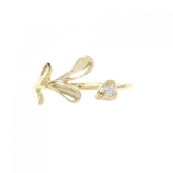 Nhẫn kim cương K18YG 0.03CT 671856