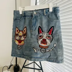 Váy Jean con thú 1019443