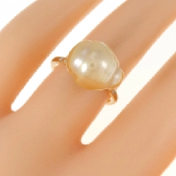 Nhẫn ngọc trai trắng K18YG - Hàng hiệu Authentic 855571