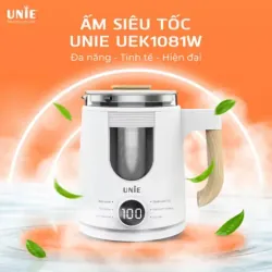UNIE UEK1081W – Ấm siêu tốc đa năng cho gian bếp hiện đại