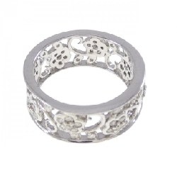 Nhẫn kim cương hoa K18WG 0.77CT - Hàng hiệu Authentic 853916