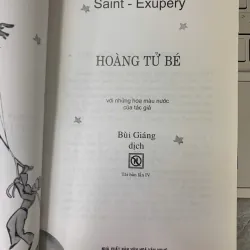HOÀNG TỬ BÉ - SAINT EXUPÉRY 577279