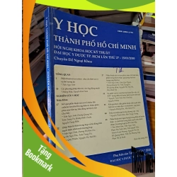 (TẶNG BOOKMARK) Hội nghị khoa học kỹ thuật đại học y dược TP.RBK lần thứ 27 - 15/01/2010 chuyên đề ngoại khoa phụ bản của tập 14 số 1 2010 RBK0808 TẠP CHÍ, THIẾT KẾ, THỜI TRANG