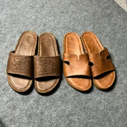 COMBO 2 ĐÔI DÉP DA BÒ THANH LÝ SIZE 41 674910