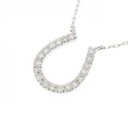 Dây chuyền kim cương hình móng ngựa PT900/PT850 0.20CT - Hàng hiệu Authentic 857870