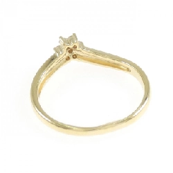 Nhẫn kim cương hoa K18YG 0.11CT - Hàng hiệu Authentic 853161