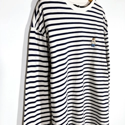 Áo Thun Kẻ Sọc Hàn Hiệu Who.A.U, chất cotton dày vừa Size S M  505500