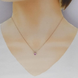 K18PG Sapphire Necklace 0.208CT - Hàng hiệu Authentic 856525