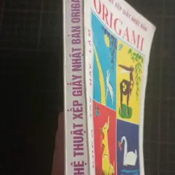 Sách xếp giấy Origami xưa hiếm không còn tái bản. 1025624