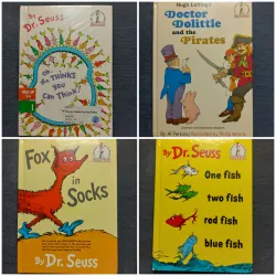 COMBO 4 CUỐN SÁCH TIẾNG ANH THIẾU NHI KINH ĐIỂN – BEGINNER BOOKS