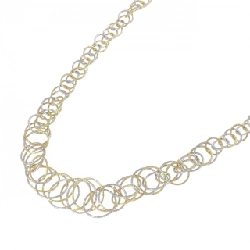 Nhà thiết kế Gianmaria Buccellati 750 ba màu dây chuyền - Hàng hiệu Authentic 843177