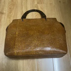 Túi nữ phom hộp da thật 2hand 976451