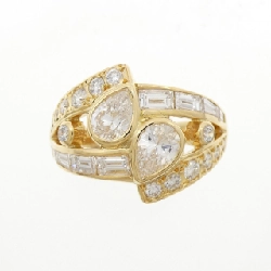 Nhẫn kim cương Mikimoto 0.77CT - Hàng hiệu Authentic 838192