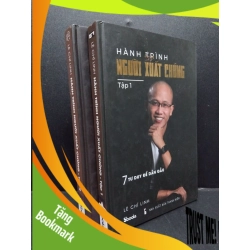 (TẶNG BOOKMARK) Bộ 2 tập Hành trình người xuất chúng (bìa cứng) mới 80% ố bẩn nhẹ 2019 RBK1008 Lê Chí Khanh KỸ NĂNG