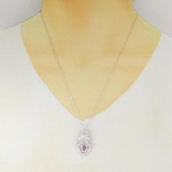 K18WG Sapphire Necklace 1.06CT - Hàng hiệu Authentic 850826